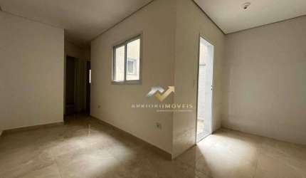 Apartamento com 2 dormitórios à venda, 65 m² por R$ 309.000 - Vila Príncipe de Gales - Santo André/SP