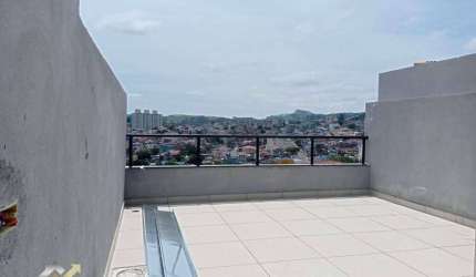 Cobertura com 2 dormitórios para alugar, 90 m² por R$ 2.400,00/mês - Vila Vitória - Santo André/SP