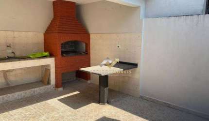 Sobrado com 3 dormitórios à venda por R$ 425.000,00 - Parque Novo Oratório - Santo André/SP