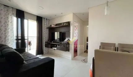 Apartamento com 2 dormitórios à venda, 47 m² por R$ 405.000,00 - Vila Valparaíso - Santo André/SP