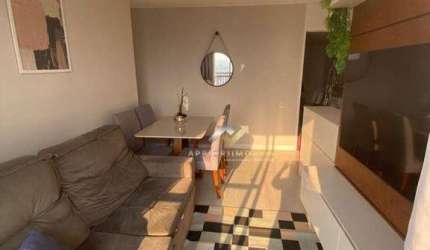 Apartamento com 2 dormitórios à venda, 52 m² por R$ 425.000,00 - Utinga - Santo André/SP