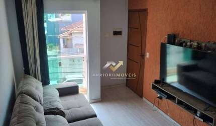 Apartamento com 2 dormitórios à venda, 82 m² por R$ 380.000,00 - Vila Alzira - Santo André/SP