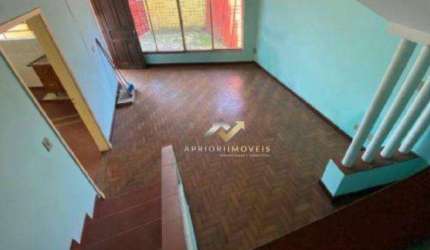 Sobrado com 2 dormitórios para alugar, 125 m² por R$ 2.457,55/mês - Vila Assunção - Santo André/SP