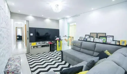 Apartamento com 3 dormitórios à venda, 97 m² por R$ 532.000,00 - Jardim Santo Antônio - Santo André/SP