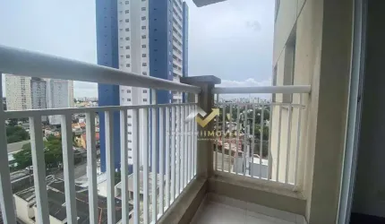 Apartamento com 3 dormitórios para alugar, 77 m² por R$ 3.059,00/mês - Vila Alzira - Santo André/SP