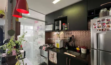 Apartamento com 2 quartos à venda, 45 m² por R$ 270.000 - Canhema - Diadema/SP