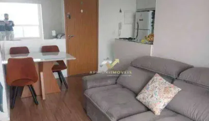 Apartamento com 2 dormitórios à venda, 56 m² por R$ 360.000 - Utinga - Santo André/SP