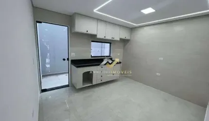 Sobrado com 3 quartos para alugar, 180 m² por R$ 3.400/mês - Vila Alto de Santo André - Santo André/SP