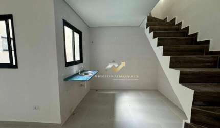 Cobertura com 2 dormitórios à venda, 90 m² por R$ 439.000,00 - Vila Príncipe de Gales - Santo André/SP