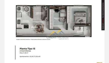 Apartamento com 2 dormitórios à venda, 35 m² por R$ 246.000,00 - Chácara Mafalda - São Paulo/SP