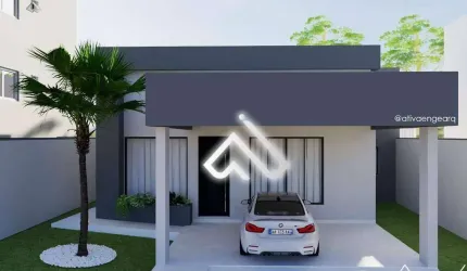 Casa com 3 dormitórios à venda, 180 m² por R$ 1.100.000 - Santa Rita II - Pouso Alegre/MG