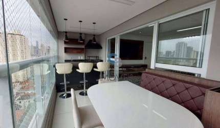 Apartamento com 3 dormitórios, 127 m² - venda por R$ 1.850.000,00 ou aluguel por R$ 18.093,74/mês - Tatuapé - São Paulo/SP