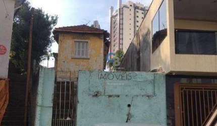 Terreno à venda, 170 m² por R$ 555.000,00 - Anália Franco - São Paulo/SP