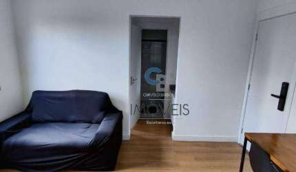 Apartamento com 1 dormitório para alugar, 30 m² por R$ 3.100,00/mês - Mooca - São Paulo/SP