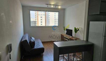 Apartamento com 1 dormitório para alugar, 35 m² por R$ 3.332,00/mês - Mooca - São Paulo/SP
