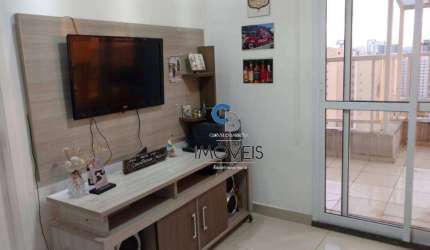 Apartamento com 1 dormitório para alugar, 38 m² por R$ 4.056,00/mês - Tatuapé - São Paulo/SP