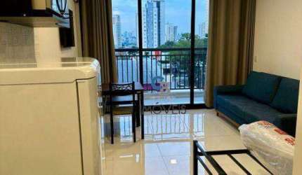 Apartamento com 1 dormitório para alugar, 31 m² por R$ 3.067,00/mês - Tatuapé - São Paulo/SP