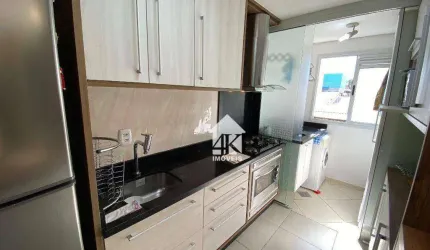 Apartamento com 2 dormitórios à venda, 62 m² por R$ 425.000 - Pagani - Palhoça/SC