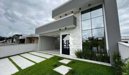 Casa com 3 dormitórios à venda, 105 m² por R$ 780.000 - Bela Vista - Palhoça/SC
