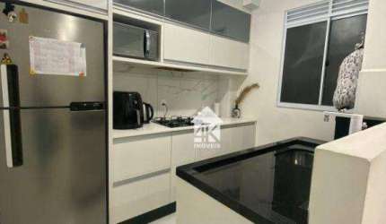 Apartamento com 2 dormitórios à venda, 40 m² por R$ 294.000 - Serraria - São José/SC