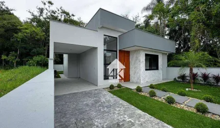 Casa com 3 dormitórios à venda, 151 m² por R$ 840.000 - Forquilhas - São José/SC
