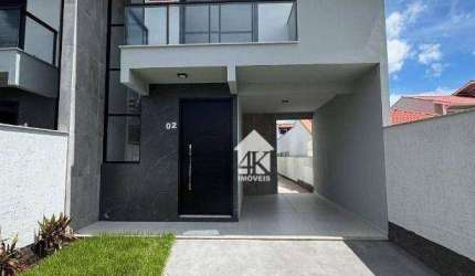 Sobrado com 3 dormitórios à venda, 133 m² por R$ 710.000 - Areias - São José/SC
