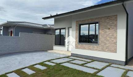 Casa com 2 dormitórios à venda, 70 m² por R$ 495.000 - Forquilhas - São José/SC