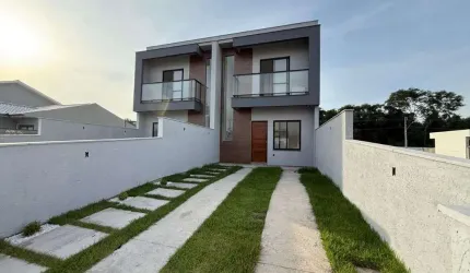 Sobrado com 2 dormitórios à venda, 88 m² por R$ 480.000 - Bela Vista - Palhoça/SC