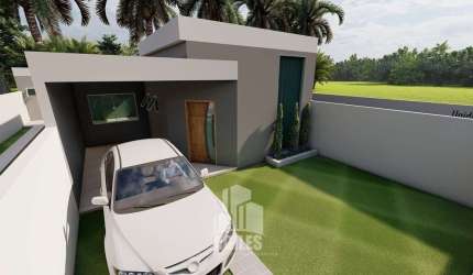 Casas novas no balneário Praia Grande