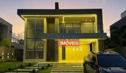 Casa com 5 dormitórios à venda, 290 m² por R$ 2.400.000 - Alphaville PB - Bayeux/PB