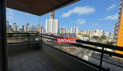 Apartamento com 3 dormitórios para alugar, 190 m² por R$ 4.500,01/mês - Aeroclube - João Pessoa/PB