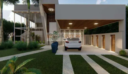 Casa com 3 dormitórios à venda, 397 m² por R$ 2.500.000,00 - Bonfim Paulista - Ribeirão Preto/SP