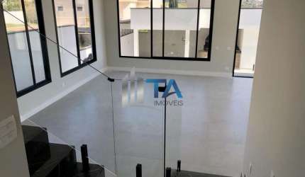 Casa de Condomínio à venda, 342m²com 4 Suítes, por R$ 3.100.000 - Parque das Quaresmeiras, Alphaville Campinas