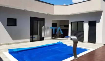 Casa térrea em Condomínio à venda, 206m² com 3 Suítes 4 vagas no Swiss Park, Campinas SP