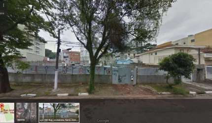 Terreno à venda, 1028 m² - Vila Pires - Santo André/SP