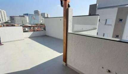 Cobertura com 2 dormitórios à venda, 90 m² - Vila São Pedro - Santo André/SP
