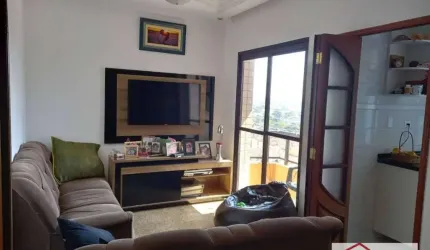 Apartamento com 3 dormitórios à venda, 84 m² - Vila Scarpelli - Santo André/SP