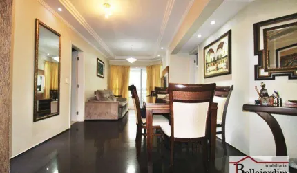 Apartamento com 3 dormitórios à venda, 110 m² - Vila Valparaíso - Santo André/SP