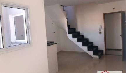 Cobertura com 3 dormitórios à venda, 100 m² - Vila Camilópolis - Santo André/SP
