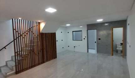 Sobrado com 3 dormitórios à venda, 100 m² - Jardim das Maravilhas - Santo André/SP