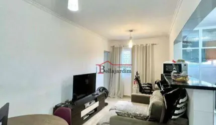 Apartamento com 1 dormitório para alugar, 48 m² - Centro - São Bernardo do Campo/SP