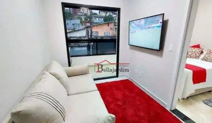 Apartamento com 2 dormitórios para alugar, 45 m² - Vila Floresta - Santo André/SP
