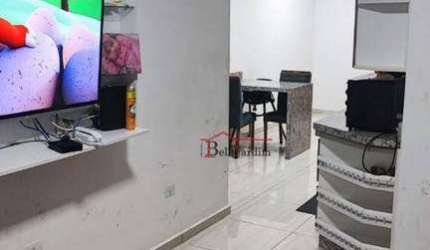 Apartamento com 2 dormitórios à venda, 70 m² - Vila Príncipe de Gales - Santo André/SP