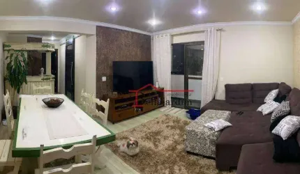 Apartamento com 3 dormitórios à venda, 106 m² - Vila Valparaíso - Santo André/SP