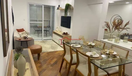 Apartamento com 3 dormitórios à venda, 84 m²- Bairro Barcelona - São Caetano do Sul/SP