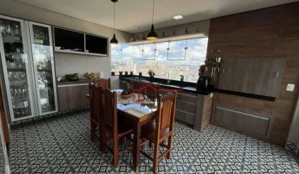 Cobertura com 4 dormitórios à venda, 192 m² - Bairro Vila Valparaíso - Santo André/SP