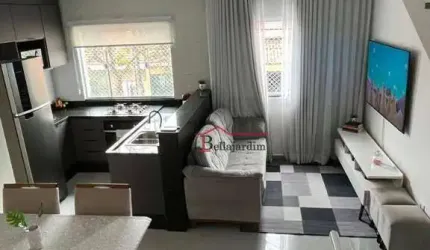Sobrado com 2 dormitórios à venda, 111 m² - Vila Curuçá - Santo André/SP