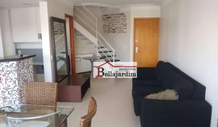 Cobertura com 1 dormitório para alugar, 130 m² - Bairro Jardim - Santo André/SP