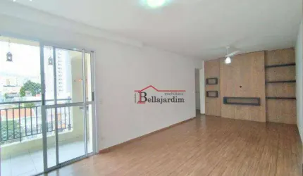 Apartamento com 3 dormitórios para alugar, 90 m² - Bairro Campestre - Santo André/SP