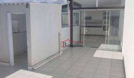 Cobertura com 3 dormitórios para alugar, 144m² - Bairro Vila Floresta - Santo André/SP